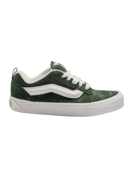 Sneakersy Vans skórzane zielone