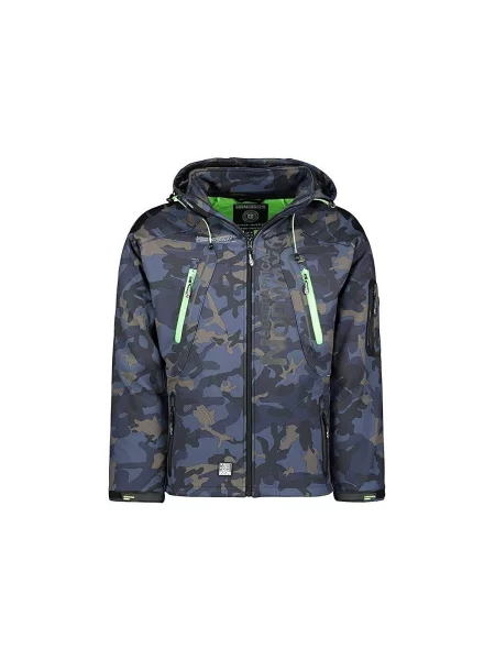 Softshell sako Geographical Norway fialová