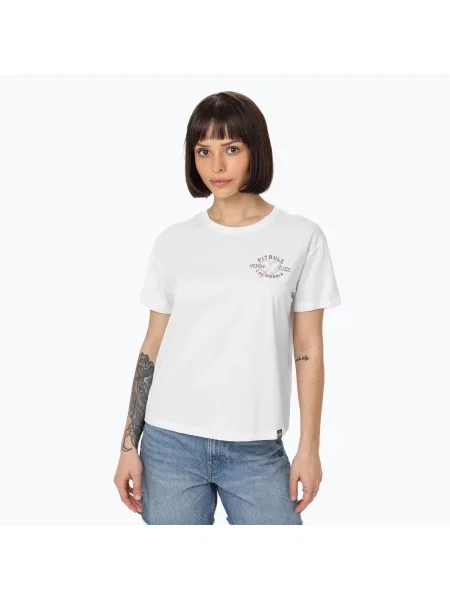 Pitbull Heart női póló fehér. Méret: XL fehér