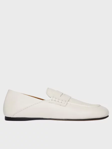 Шкіряні мокасини Sandro білі