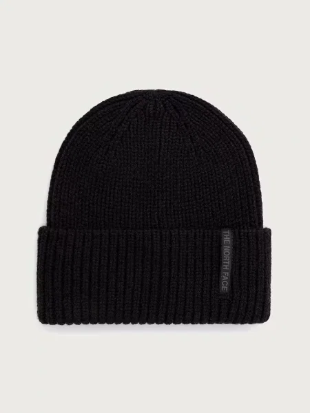 The North Face căciulă cu lână merino negru
