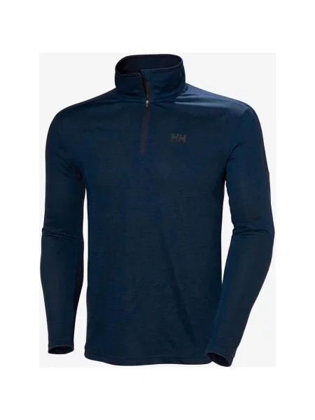 Koszulka Helly Hansen HP Half-Zip granatowa długa rękaw S niebieska