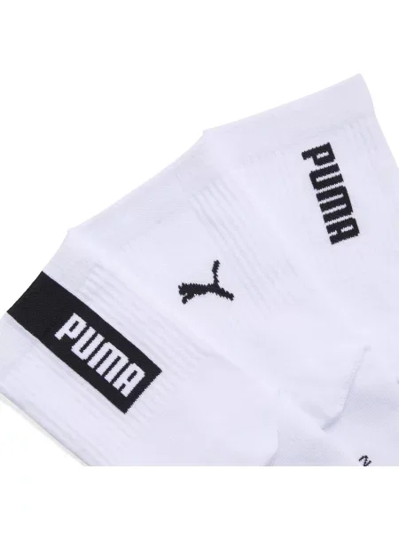 Krótkie skarpety PUMA Unisex 3 pary Akcesoria biały