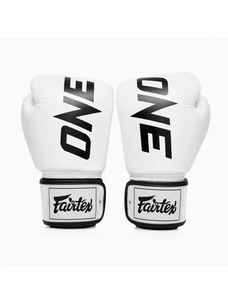 Fairtex ONE X Fairtex боксови ръкавици бели