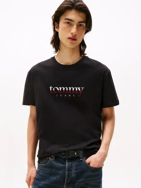 Tommy Jeans Tricou negru