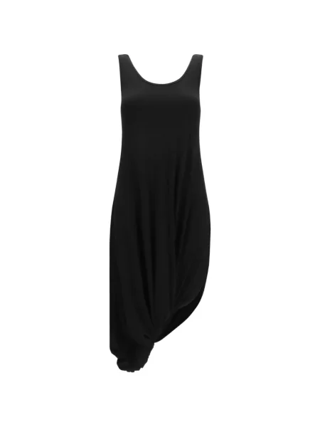 Rochie Loewe asimetrică drapată negru