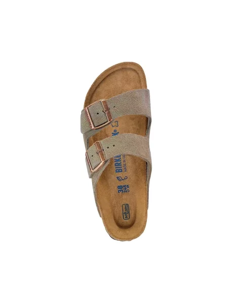Klapki Birkenstock beżowe