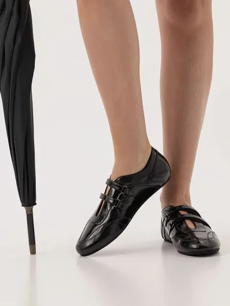 Шкіряні Кросівки MIRATON чорний