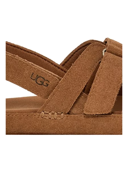Sandały Ugg zamszowe brązowe