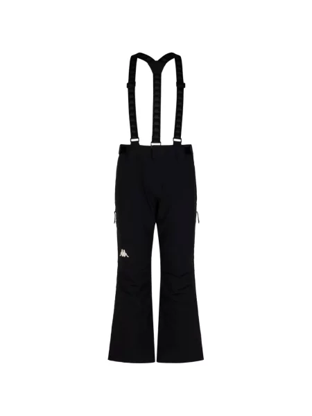 Spodnie Kappa z autografem czarne