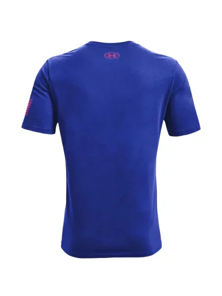 Tricou Under Armour cu imagine albastru