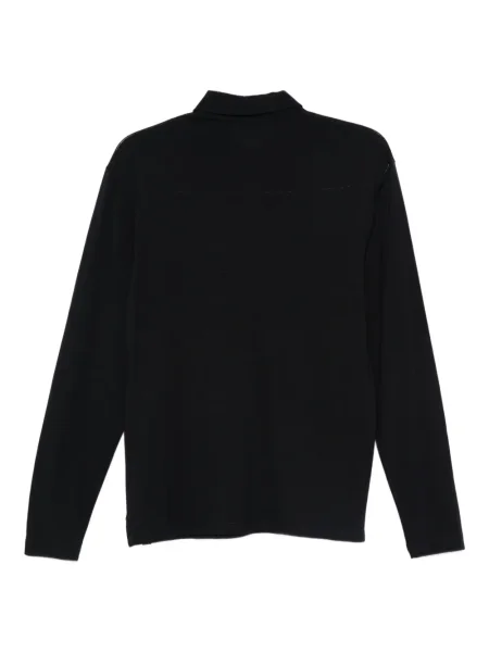 Polo Jacob Cohën de lână negru