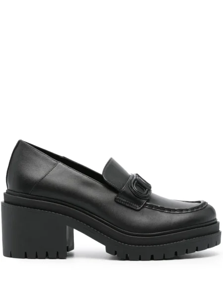 Pantofi loafer Michael Michael Kors din piele negru