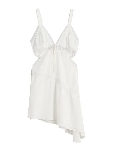 Bershka Rochie de vară alb