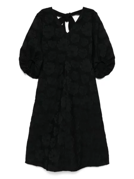 Rochie midi Stine Goya până la genunchi de costum negru