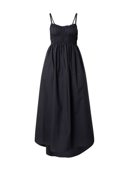 BOSS Orange rochie din maxi evazați negru