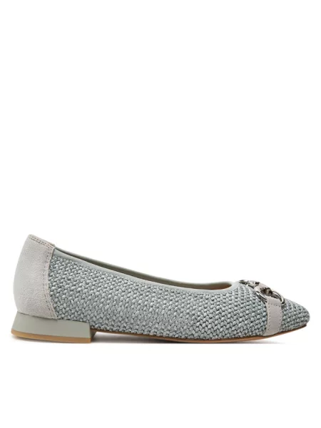 Baleriny Caprice niebieskie