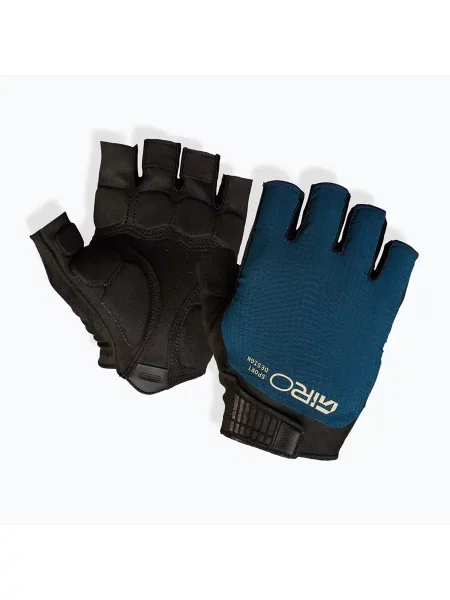 Mănuși de ciclism pentru bărbați Giro Bravo II Gel sapphire