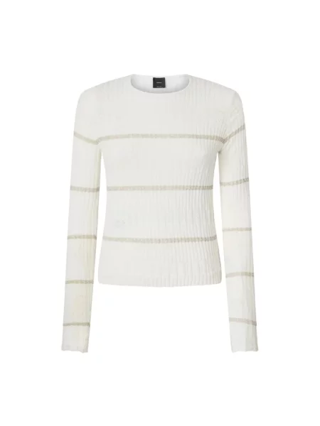 Sweter Pinko elegancki biały