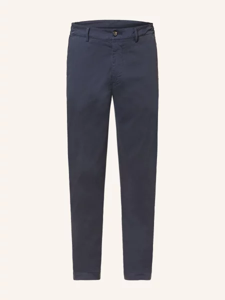 Eleventy Chino Kalhoty Extra Slim Fit tmavě modrá