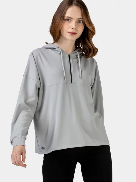 Худі Lacoste ліоцелл сірий