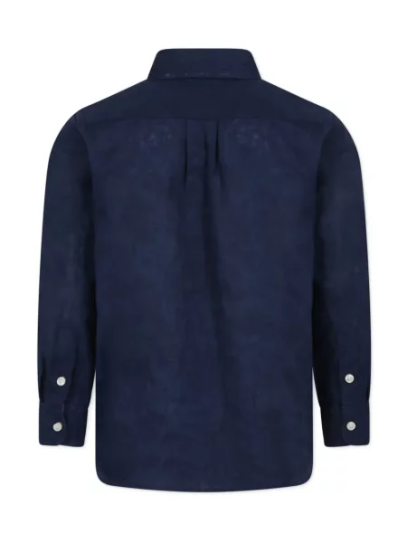 Koszula dziecięca Polo Ralph Lauren niebieska