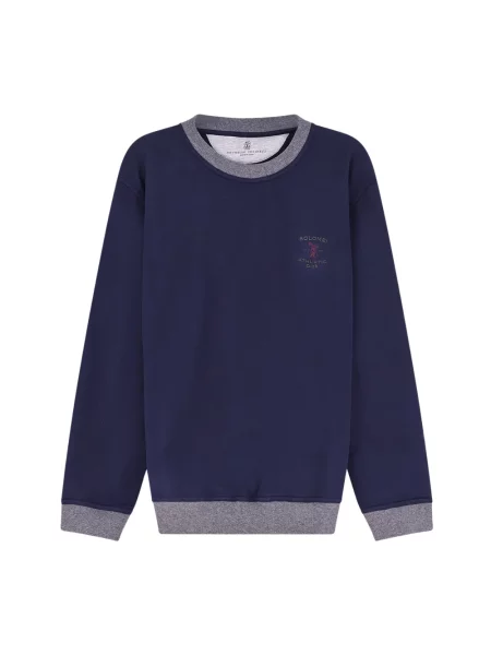 Bluza sportowa Brunello Cucinelli niebieska