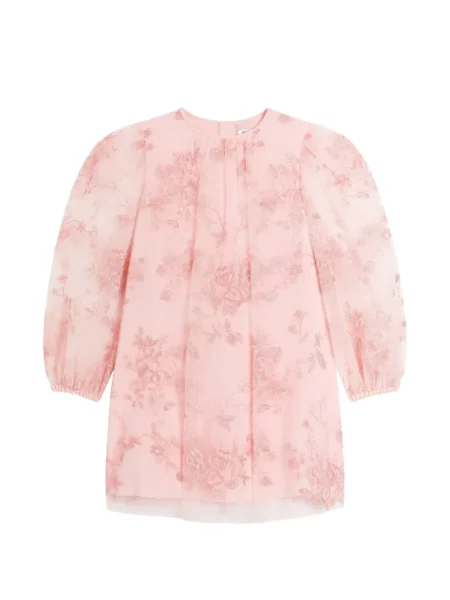 Dětské šaty Dolce & Gabbana růžové