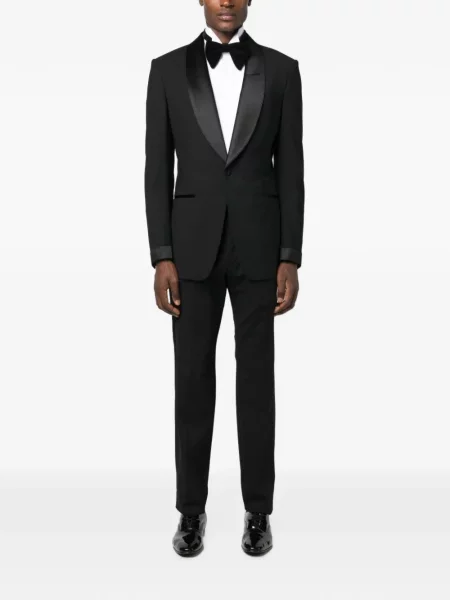 Gulerat cămașă Tom Ford alb