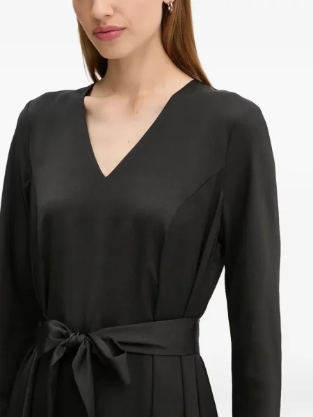 Rochie Bruuns Bazaar cu decolteu în V de costum negru