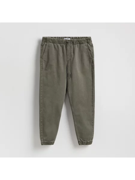 Reserved Džíny jogger fit zelená