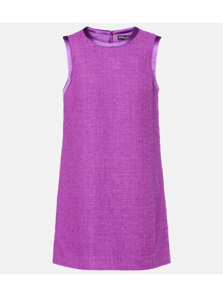 Rochie Dolce&gabbana de mătase violet