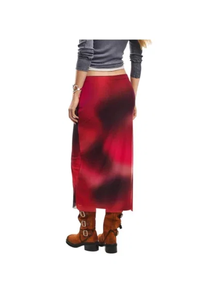 Fustă Desigual roșu