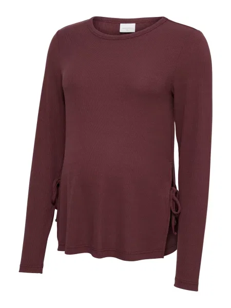 MAMALICIOUS Tricou MLLEONORA VITA vin roșu