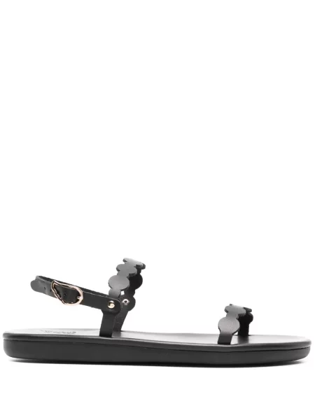 Sandale Ancient Greek Sandals din piele negru