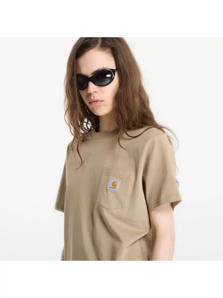 Тениска Carhartt WIP S/S Pocket T-Shirt UNISEX Iroko S