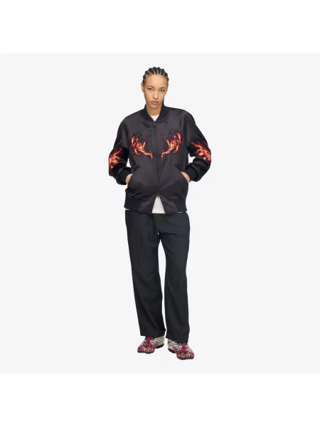 Jachetă Graphic Souvenir Jacket Black S negru