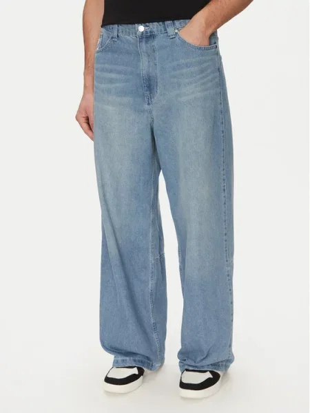 Karl Kani Traperice Og Aop Back Pocket Baggy Fit plava