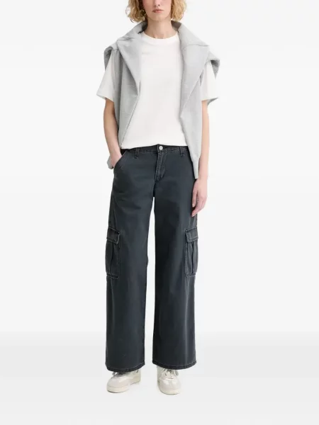 Pantaloni Levi's® în carouri cu imagine cu cordon albastru