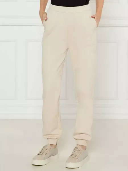 Calvin Klein Jeans Jogger nadrág bézs