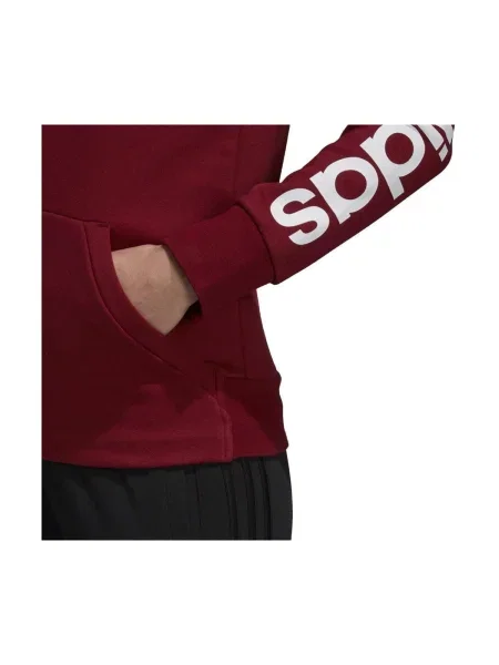 Mikina Adidas vínová