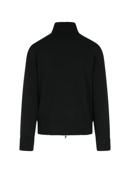 Matlasat cardigan Moncler negru