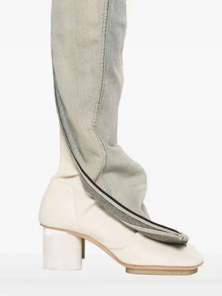 Rochie din denim Rick Owens de costum albastru