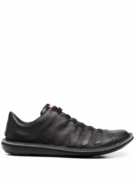 Sneakerși Camper cu șireturi din dantelă negru