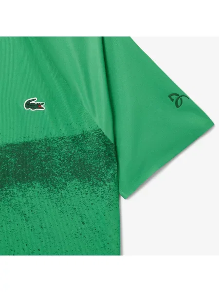 Lacoste Koszulka Polo Tennis X Novak Djokovic On Court zielony
