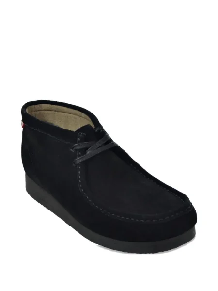 Μποτάκια Clarks Originals με κορδόνια σουέντ μαύρο