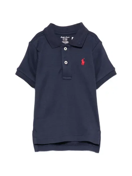 Koszulka polo dziecięca Polo Ralph Lauren niebieska