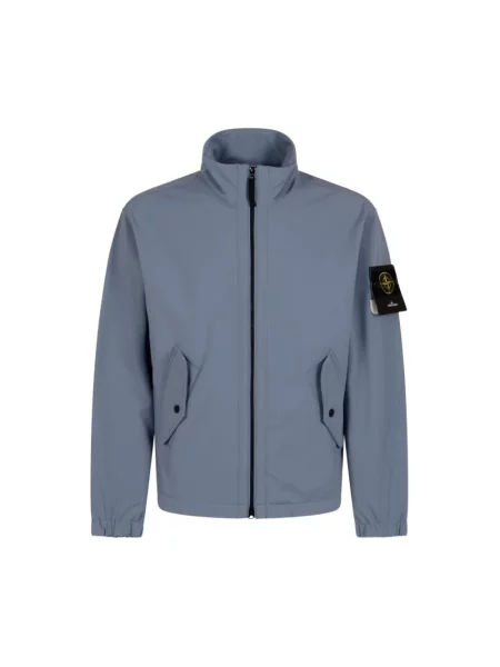 Kurtka Stone Island z kamieniami niebieska