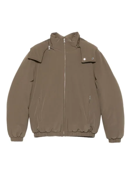 Geacă Sandro cu glugă maro