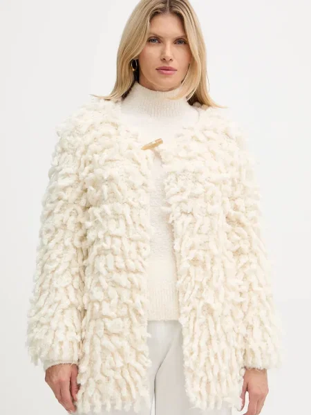 Forte Forte cardigan din amestec de lână călduros bej